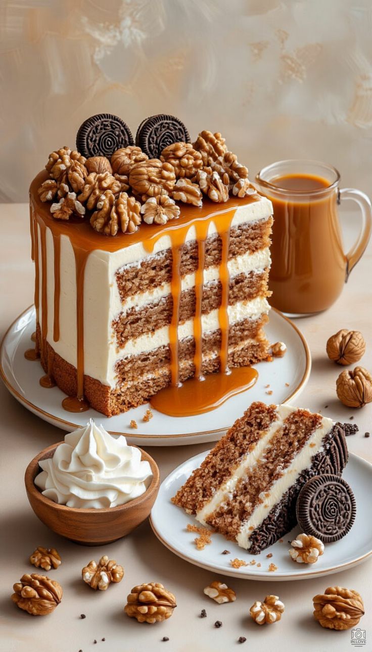 Delicious sweet cake